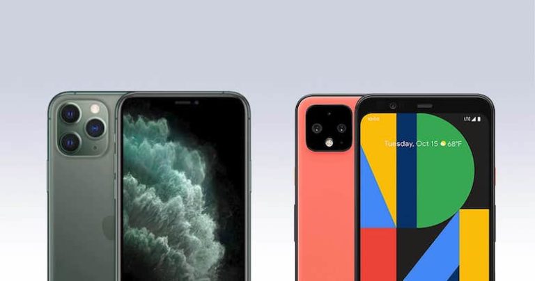 google pixel 4 vs iphone 11