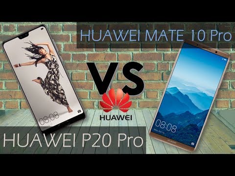 huawei p20 pro vs mate 10 pro